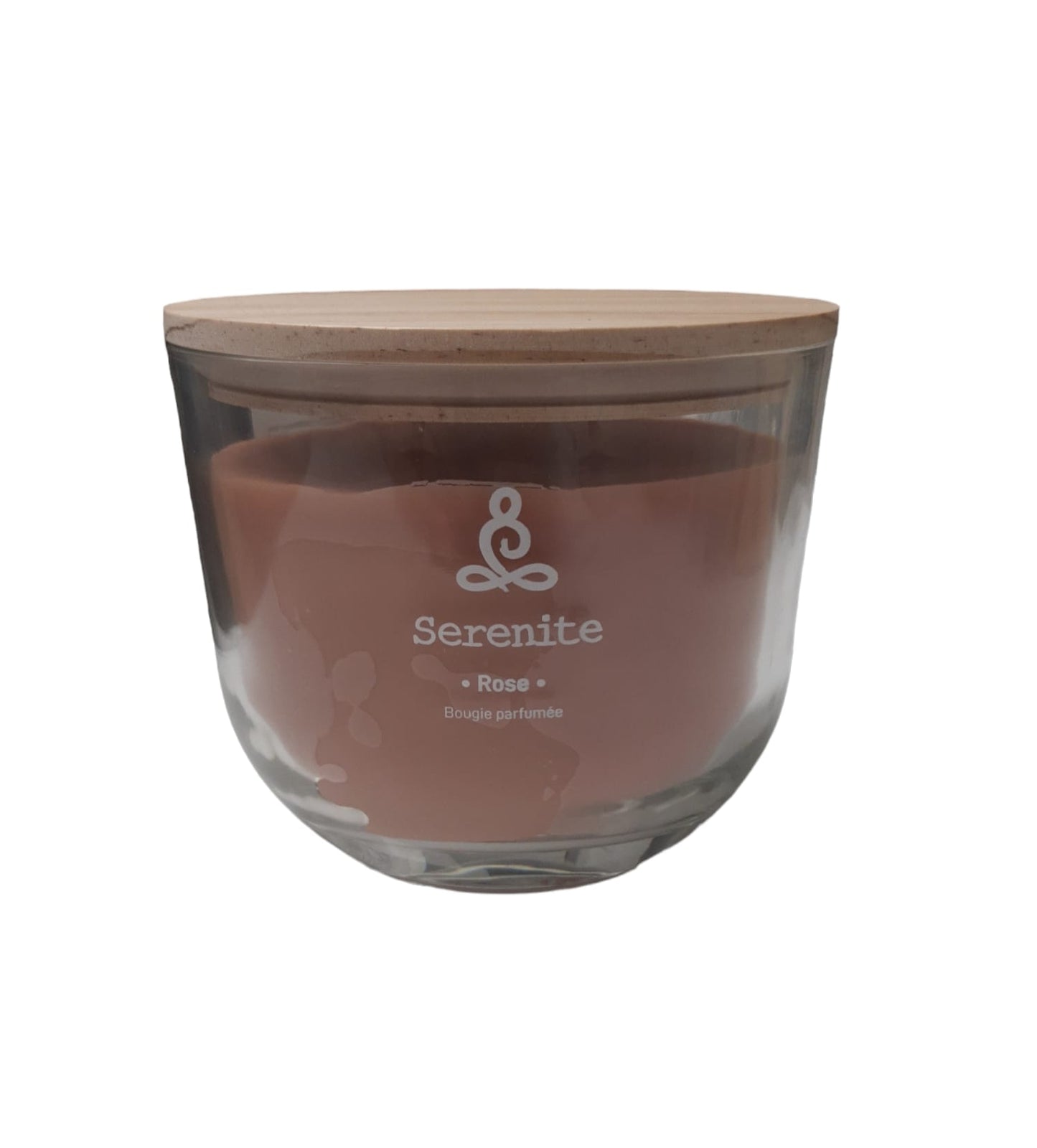 Candela cera profumata alla rosa