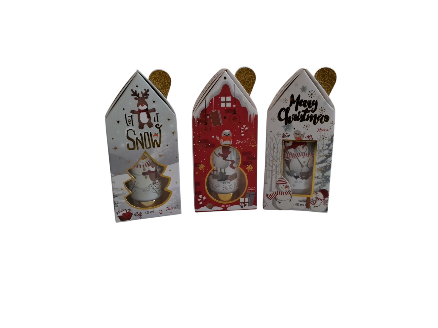 Confezione regalo a casetta con lima e crema mani