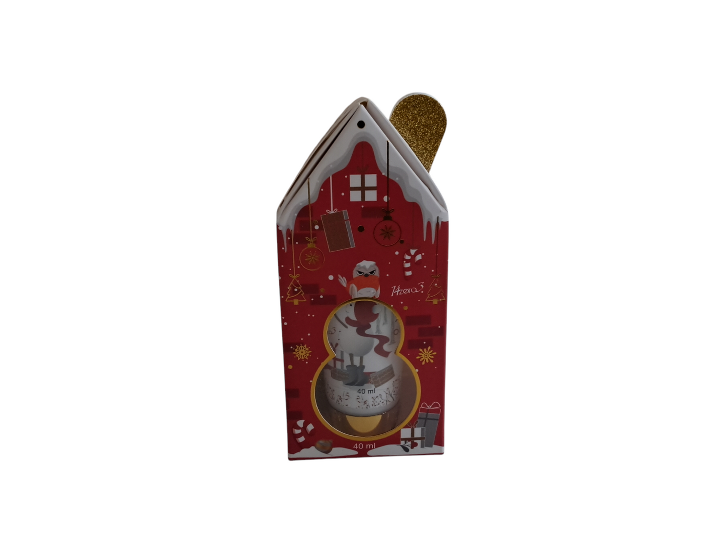 Confezione regalo a casetta con lima e crema mani