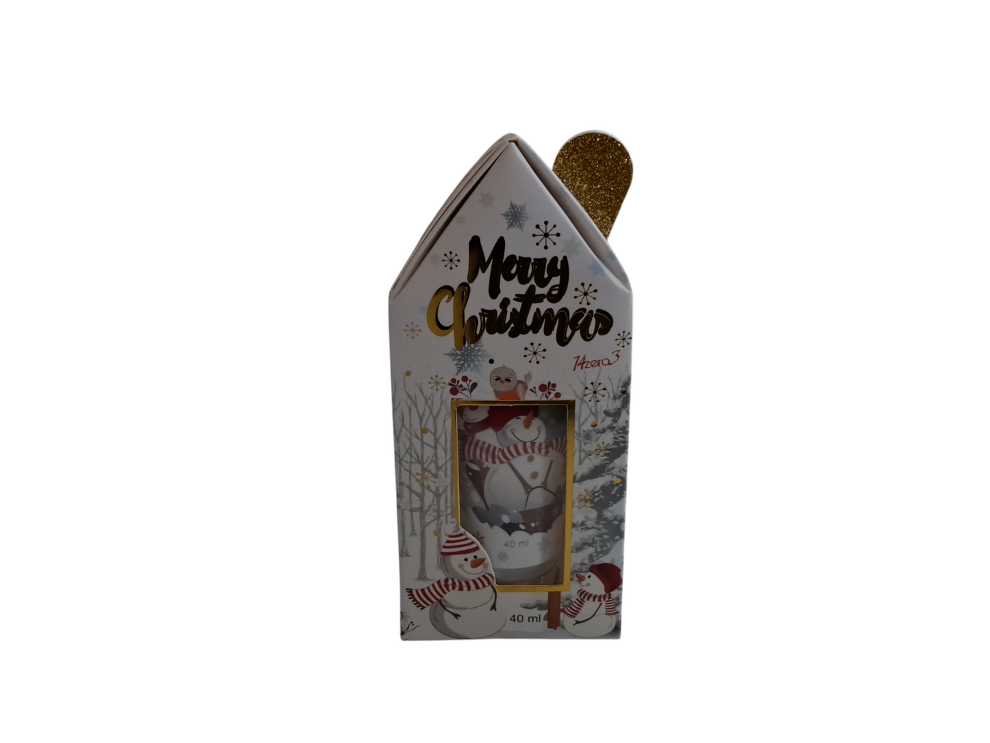 Confezione regalo a casetta con lima e crema mani