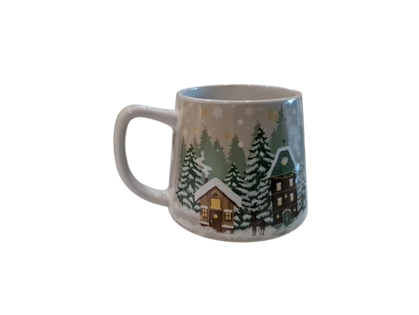 Tazza mug in ceramica con base di sughero