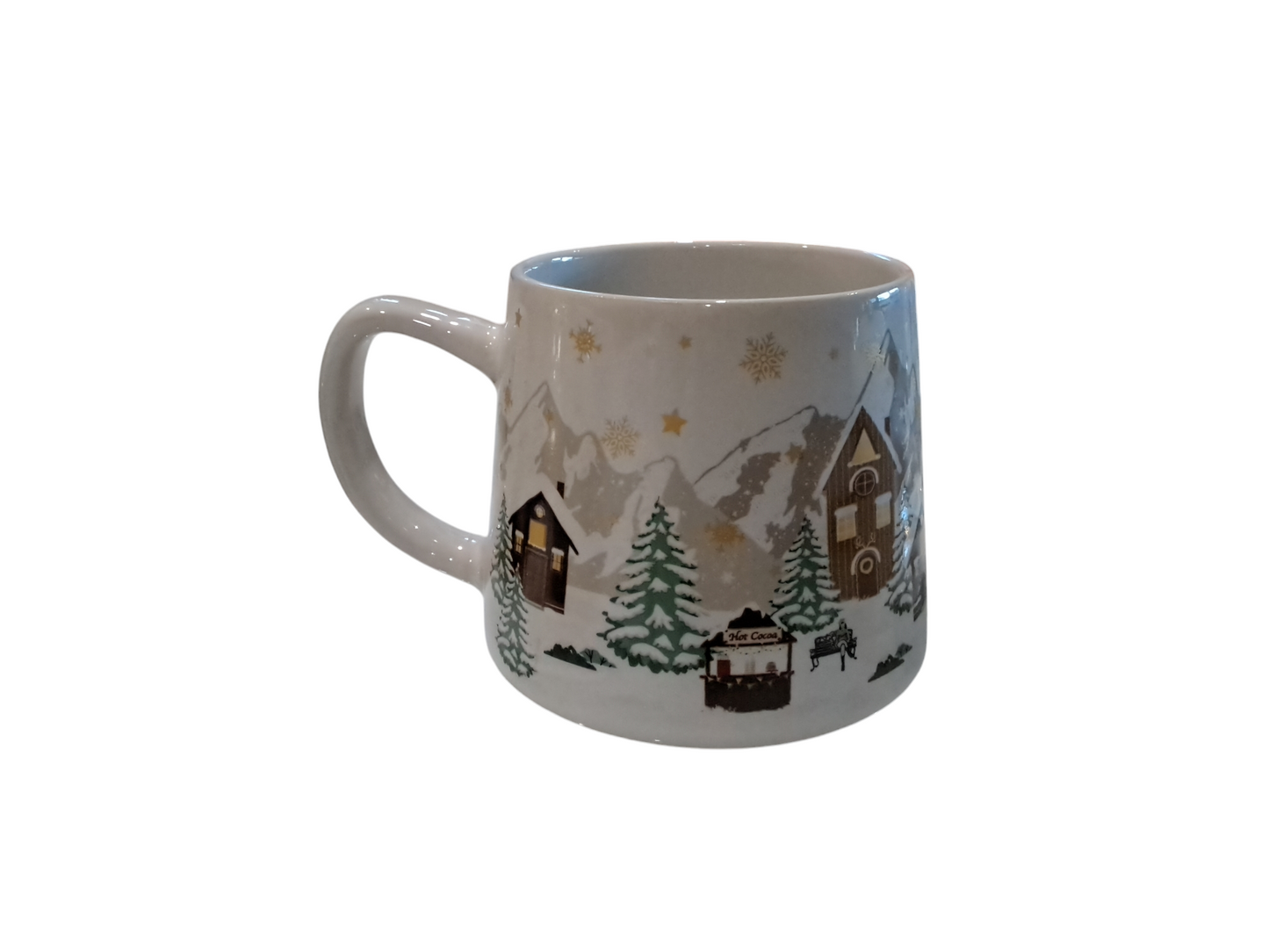 Tazza mug in ceramica con base di sughero