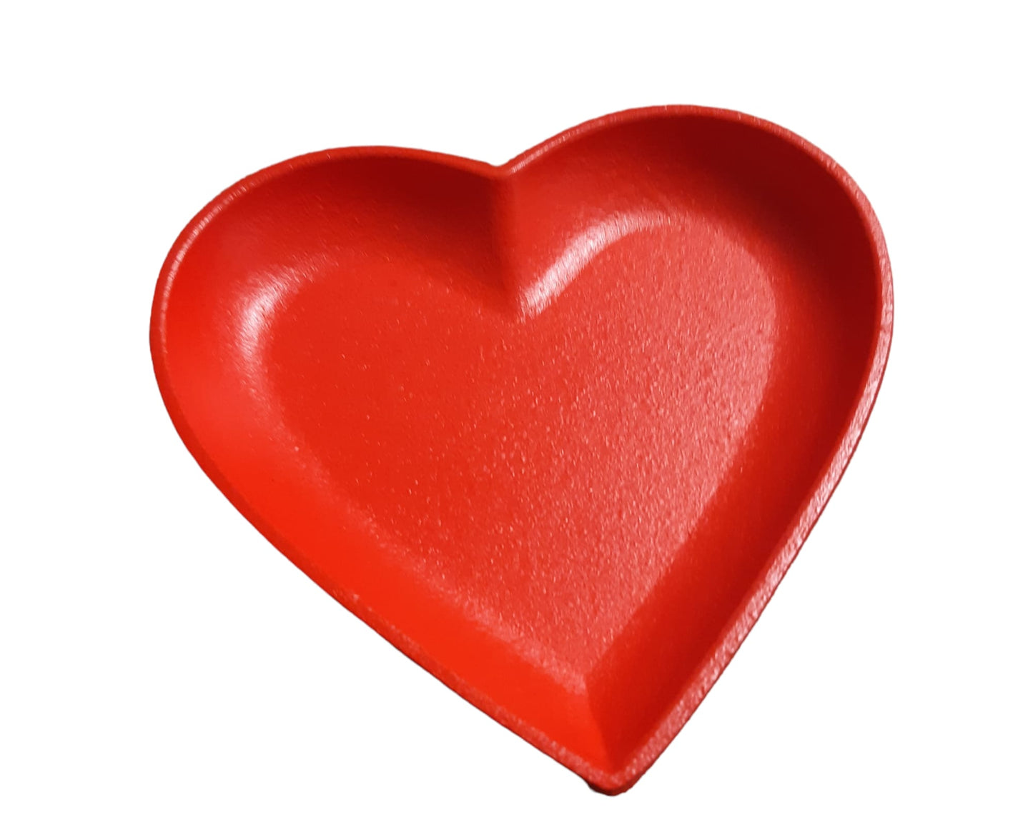 Vassoio in legno a forma di cuore bianco o rosso
